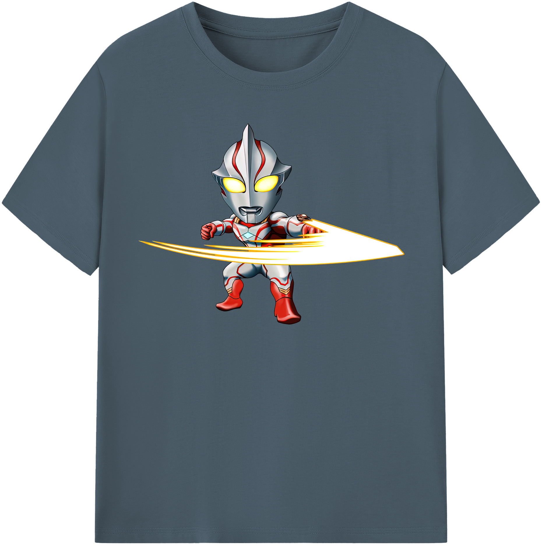 （画像用） ウルトラマン Ultraman 綿100％半袖Tシャツ（フロントプリント）